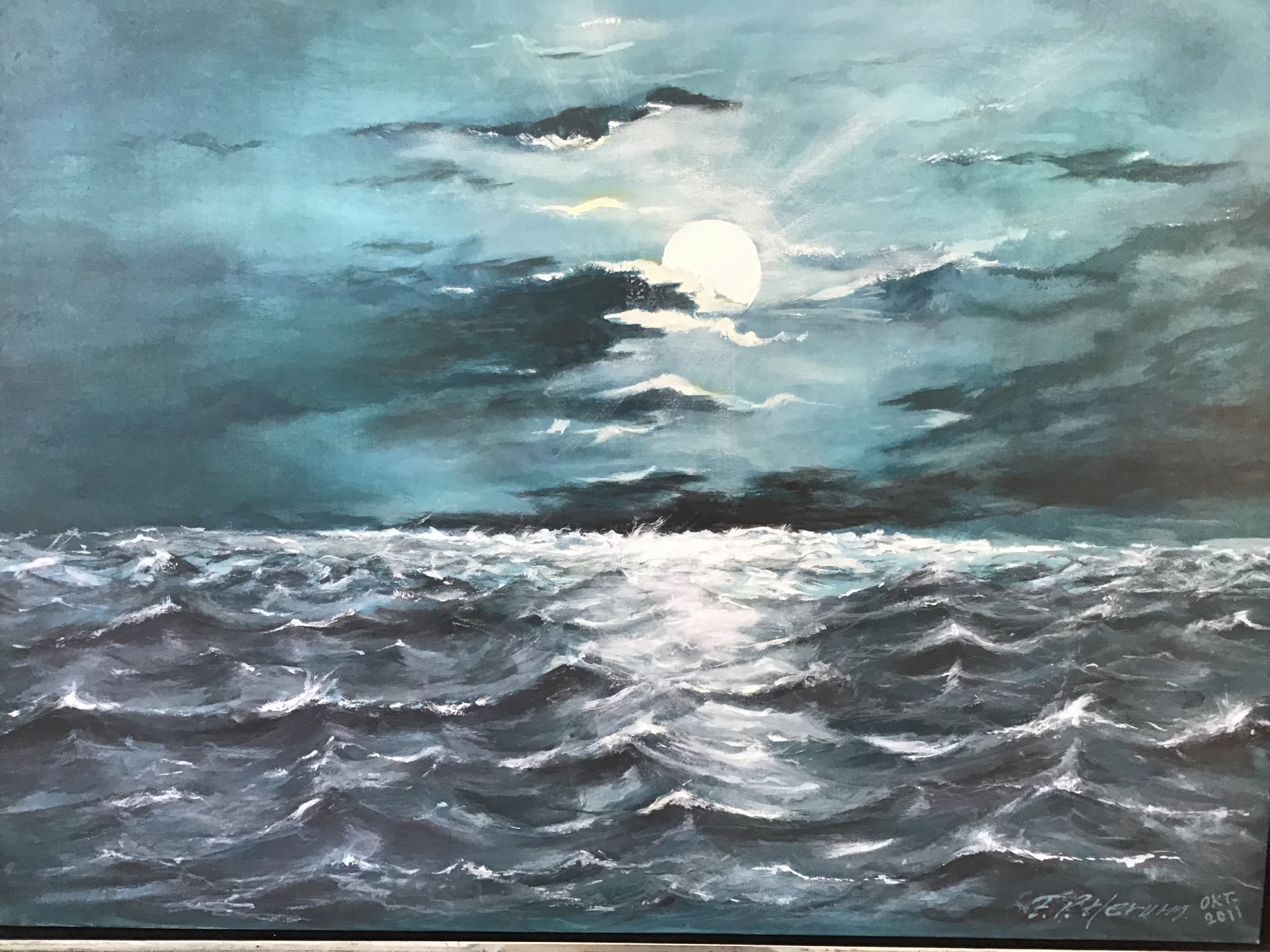 Maleri nr 169 60 cm X 80 cm
